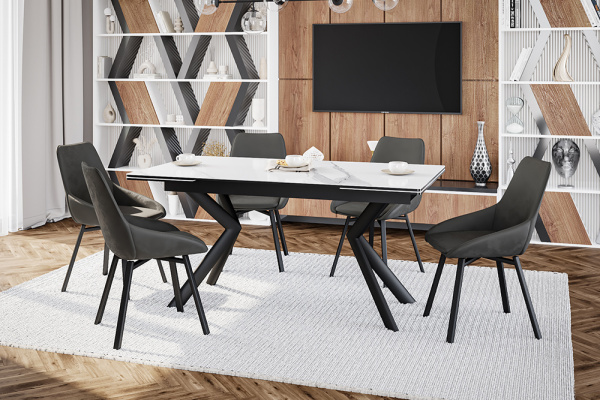 Стол RIO 160 (RIO 160 ONIX CER) Стол RIO 160